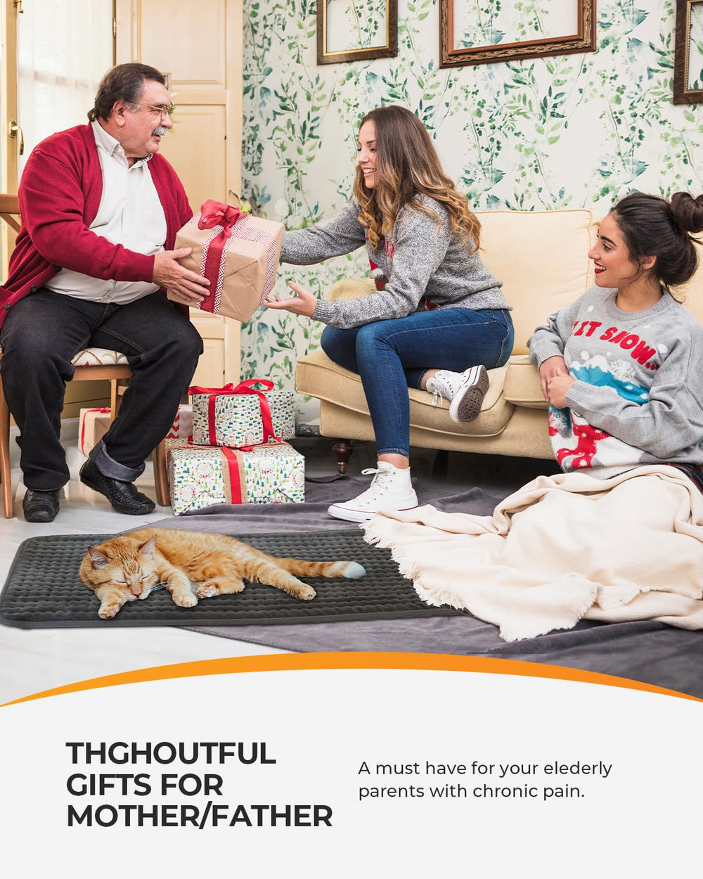CooCoCo heating pad skin-friendly materials stay soft and lightweight for comfortable use.