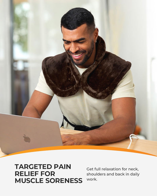 CooCoCo 24x37-inch heating pad provides large area coverage for back and torso