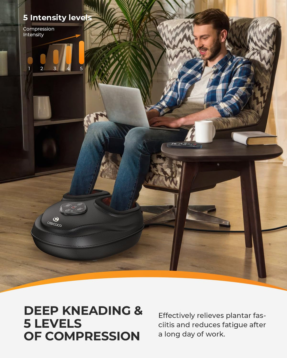 CooCoCo ergonomic design supports busy professionals after long shifts.