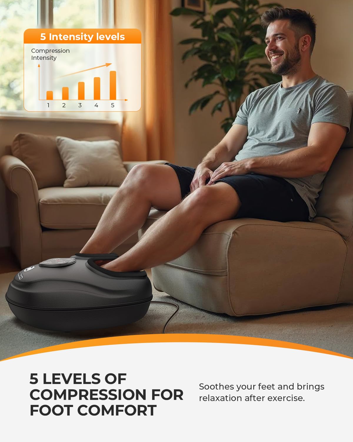 CooCoCo Foot Massager washable sleeves highlight easy cleaning and sharing