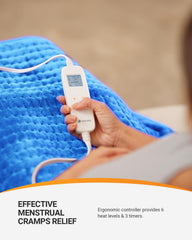 CooCoCo heating pad includes auto shut-off for safer use.