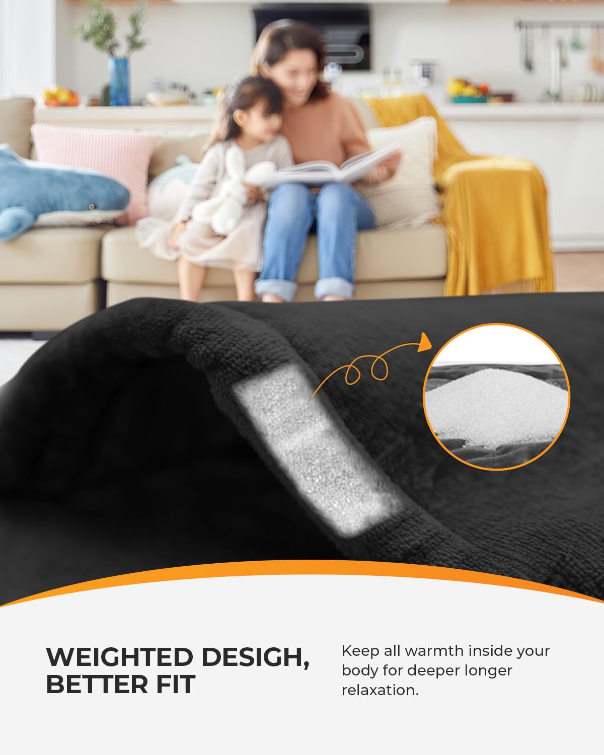 CooCoCo back pain relief heating pad covers a large area for broad comfort