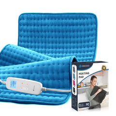 CooCoCo large heating pad covers the torso for full-body warmth and soothing relief.