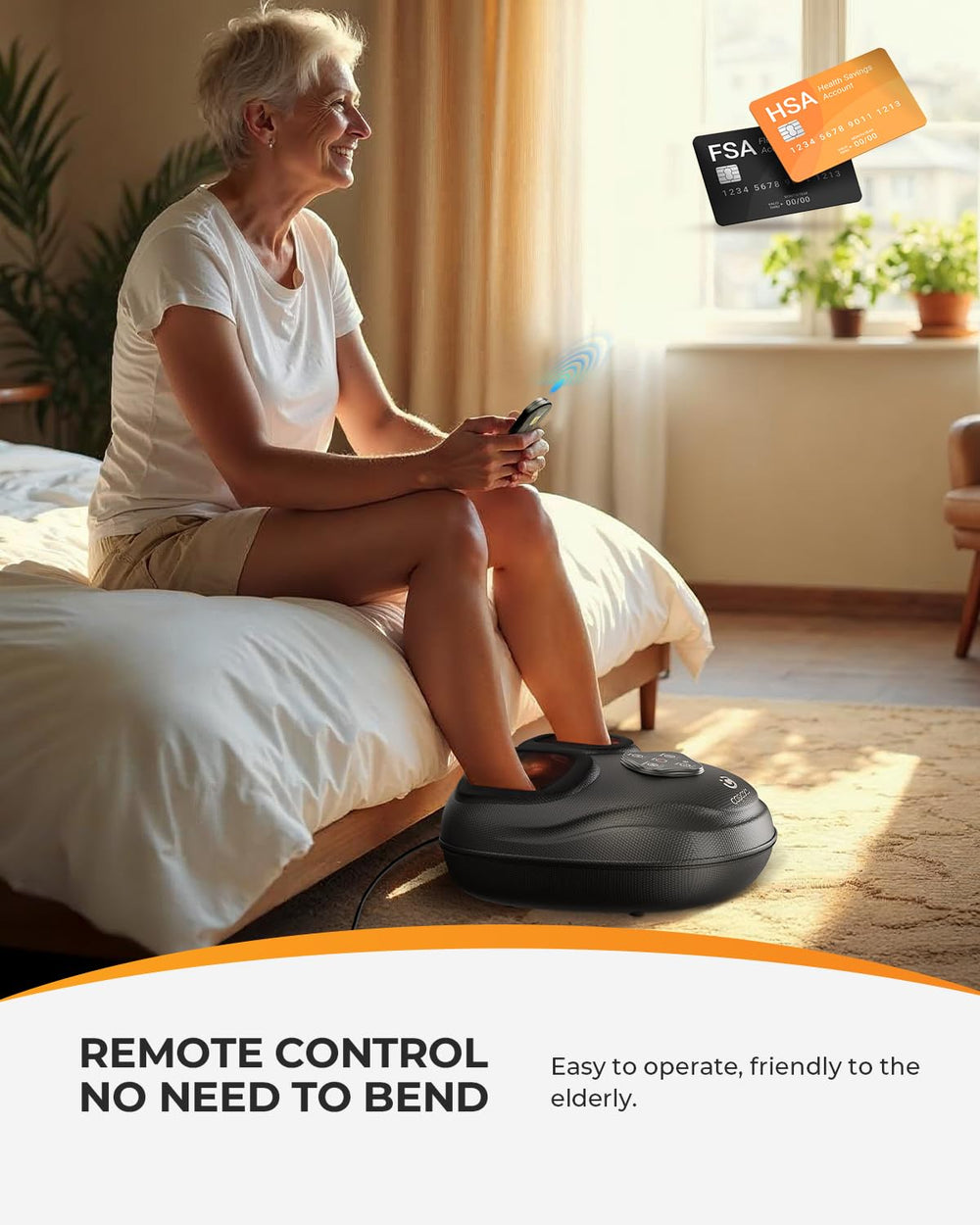 CooCoCo upgraded massage modes and heating levels for personalized foot care.