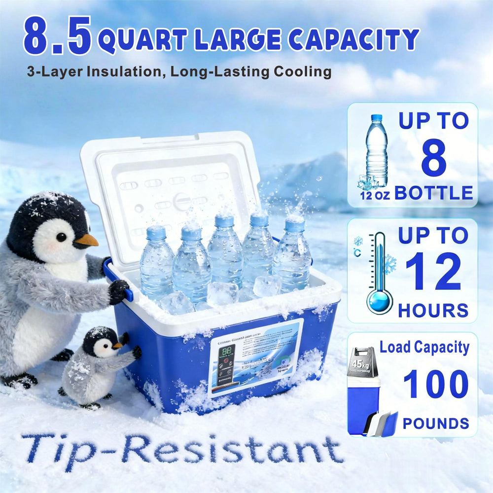 Built-in 3000mAh battery powering portable cryotherapy sessions
