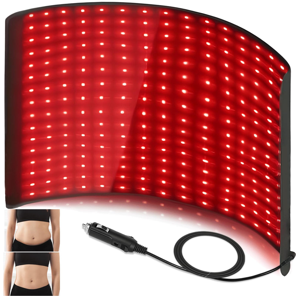 coospider-repta dual-spectrum pad front view for targeted relaxation.
