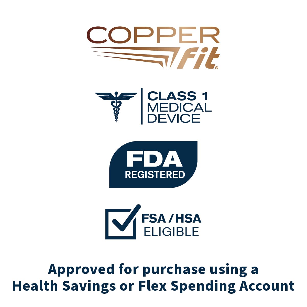 Copper Fit Mobilizer Arch Wrap packaging image highlights travel-friendly design
