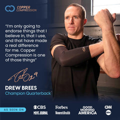 Beanie-style CopperFreeze Cap shows seamless design for sensitive nerves.