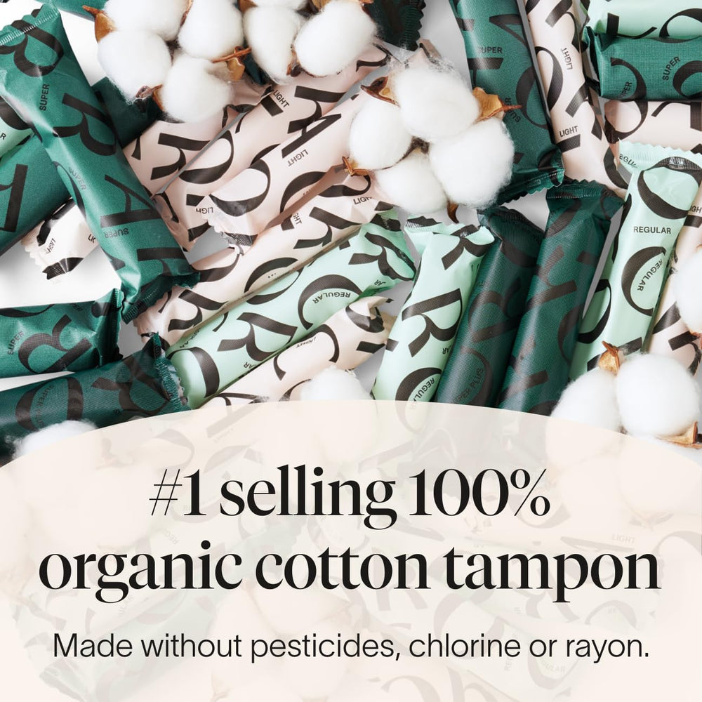 Cora tampons soft-touch applicator enables smooth insertion