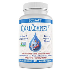 Coral White Coral Complex 3 bottle displayed, signaling bone support and mineral profile.