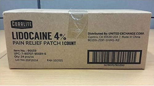 Coralite bulk pack of 24 patches for convenient, ongoing relief on multi-area treatments.