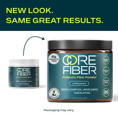 Core Fiber travel pack shows portable daily fiber for journeys.