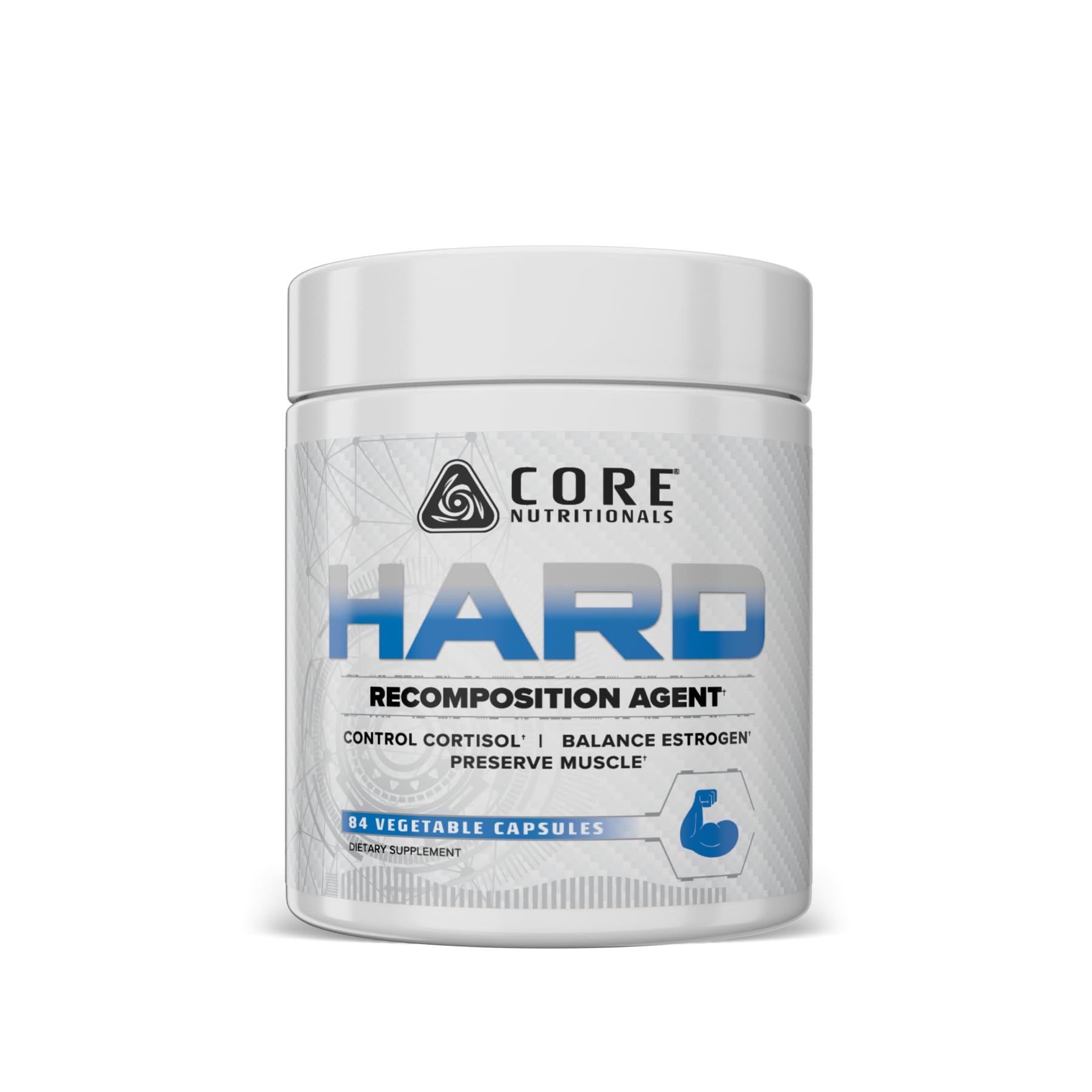 Core HARD bottle front view for daily recomposition support.