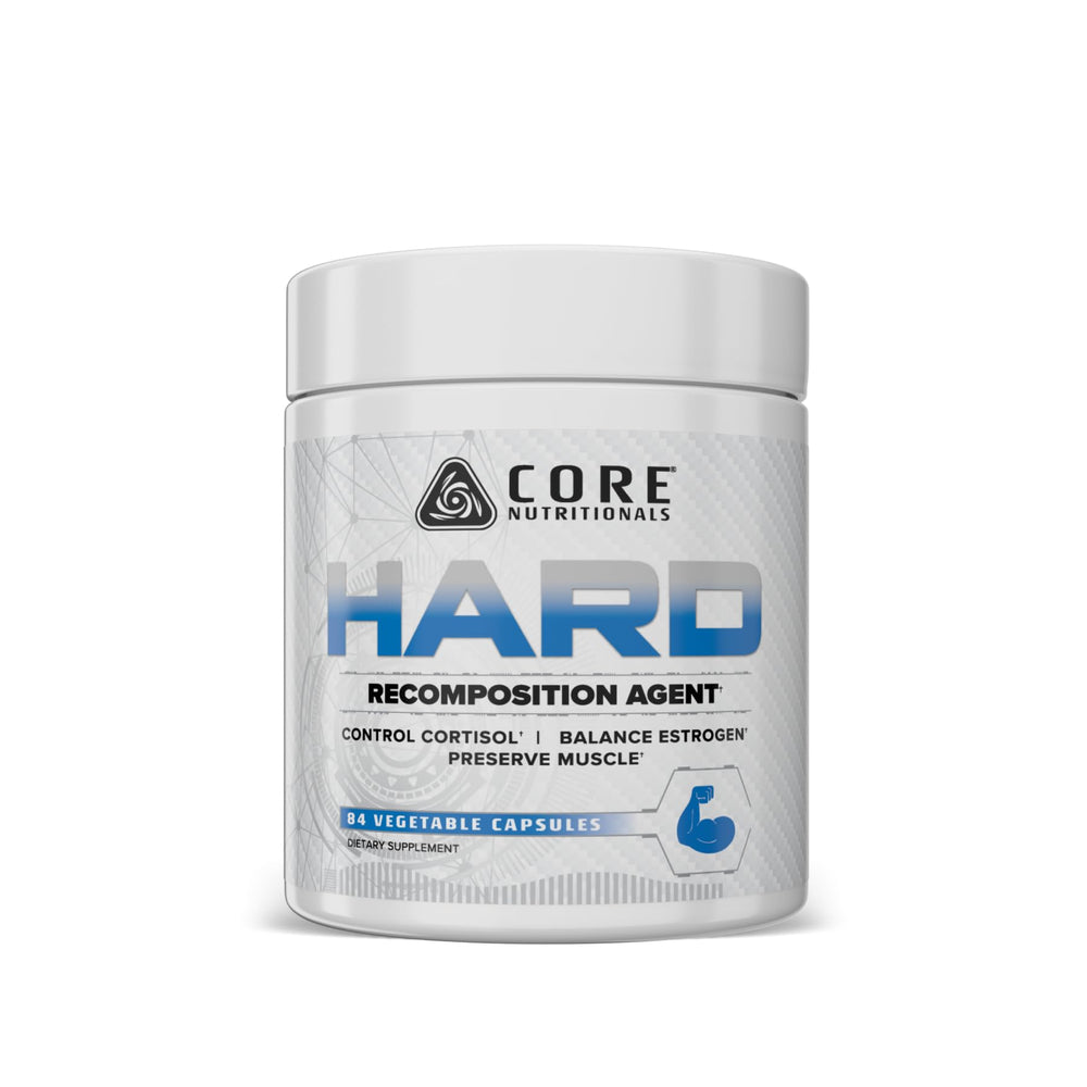 Core HARD bottle front view for daily recomposition support.