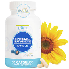 Core Med Science liposomal glutathione liquid bottle ready for daily use and absorption.