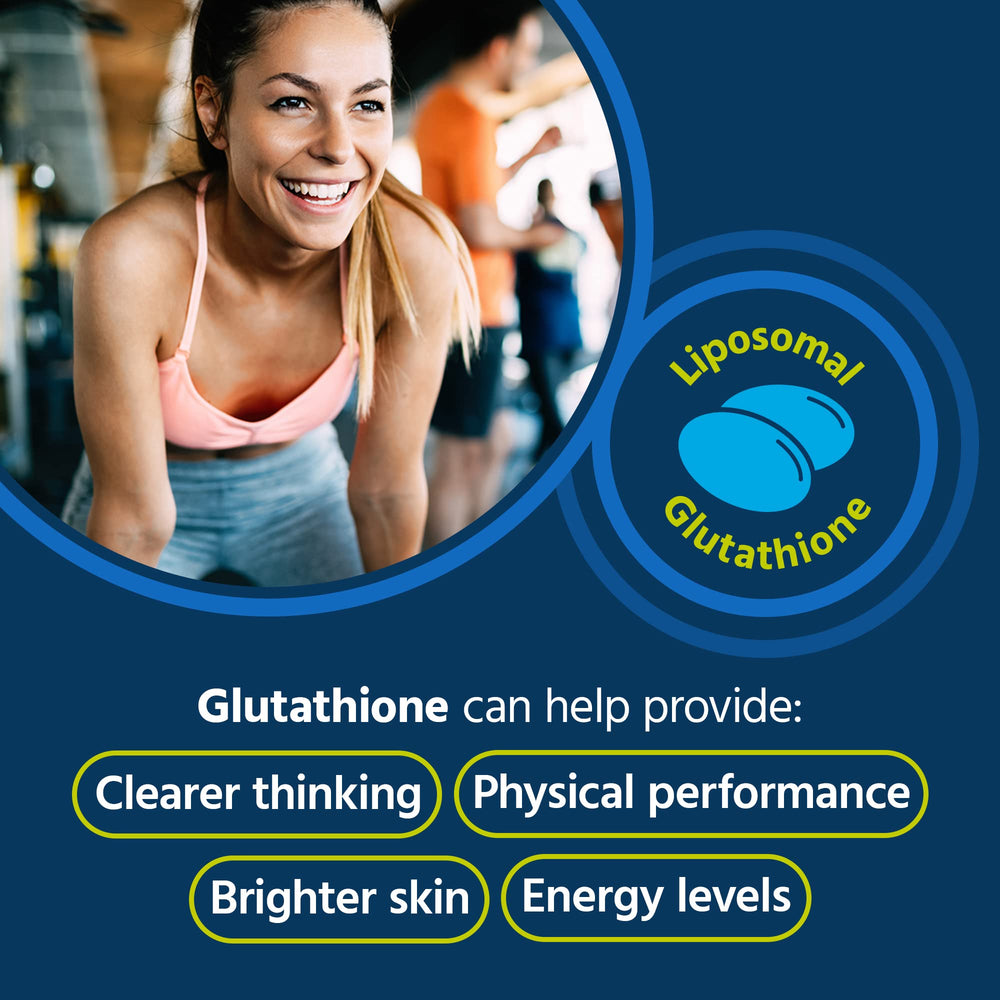 Setria glutathione liposome technology enhances delivery and absorption.