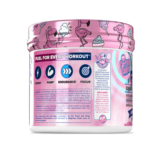 Core Nutritionals Essential Pre Workout Cherry Berry tub closeup with citrulline for pumps