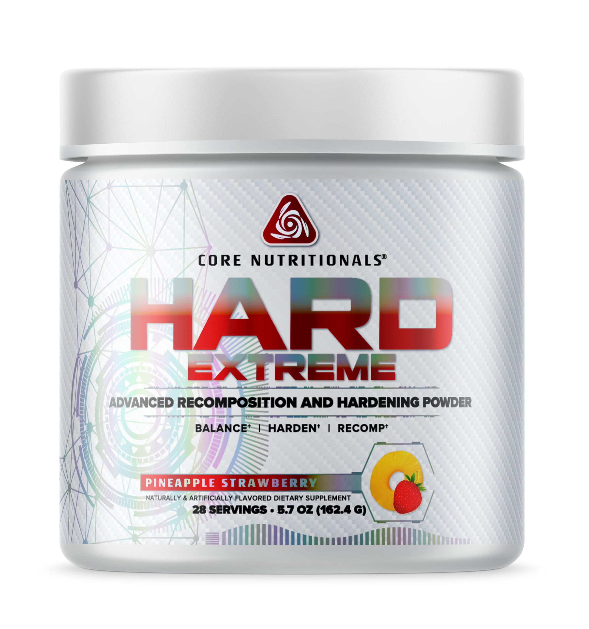 Core Nutritionals Platinum Hard bottle ready for daily workouts and recovery.