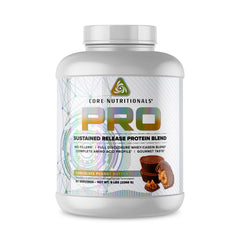 Core Nutritionals Pro Sustained Release Whey bottle showcasing long-lasting protein
