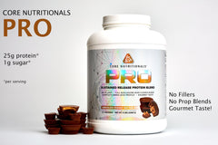 Core PRO whey scoop ready to mix for steady amino acids