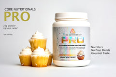 Core Nutritionals Pro Sustained Release shaker cup enables quick post-workout mixing