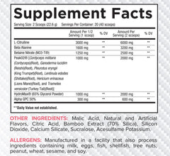 Core Nutritionals Pump in gym setting suggesting enhanced pump during training