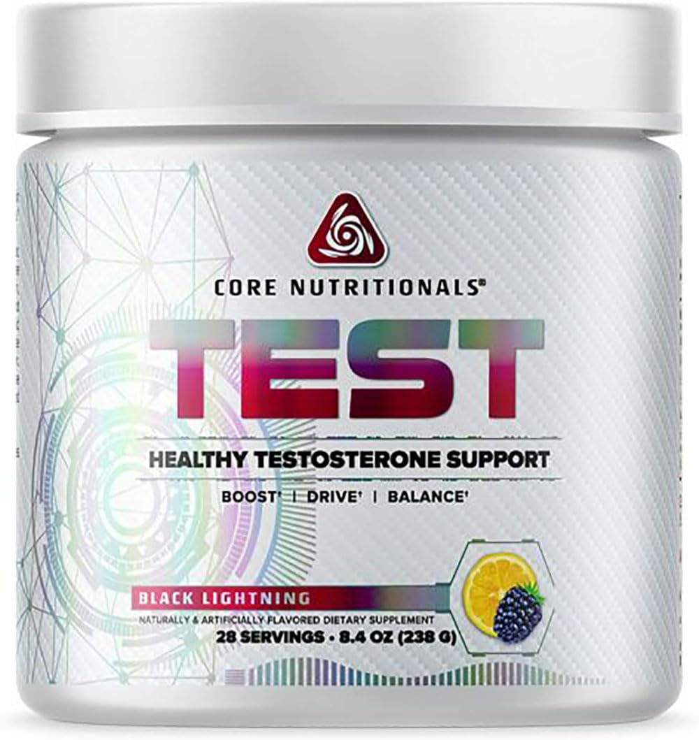 Core Nutritionals TEST vitality bottle front view signaling daily support