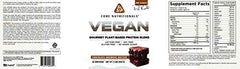 Core Nutritionals Vegan Gourmet Protein packaging box communicates allergen-free nutrition