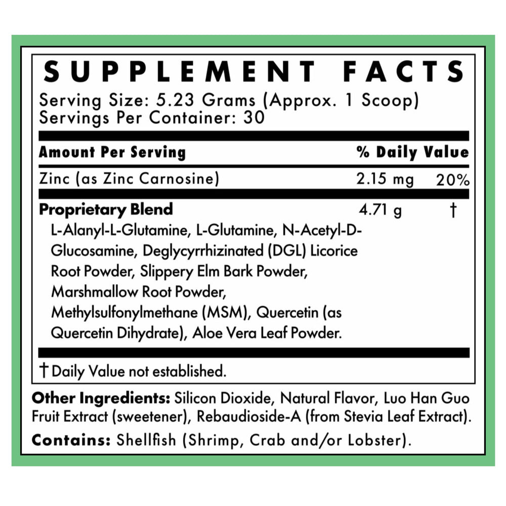 Core Origins Core Correct dispensing scoop measuring servings for daily use.