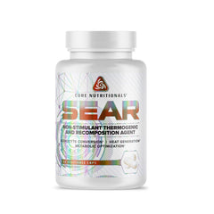 Core SEAR bottle front showing non-stimulant fat burner for weight management
