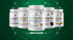 Gluten-free and lactose-free Core VEGAN powder suitable for sensitive diets.