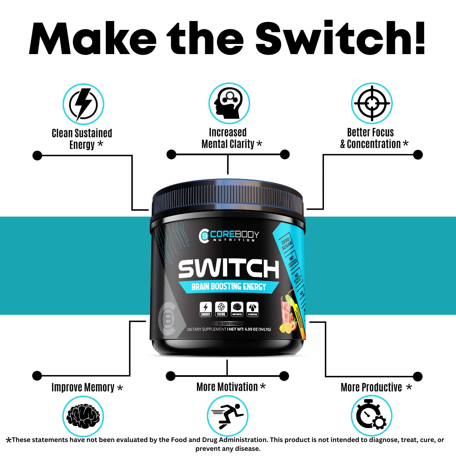 CoreBody Switch USA manufacturing facility image reinforces trusted, American-made quality.
