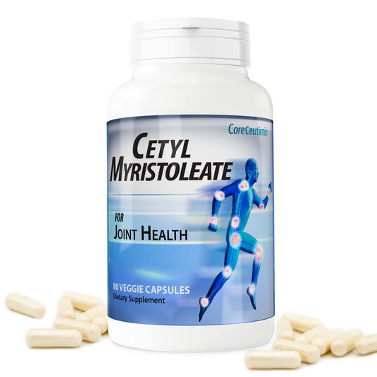 CoreCeutimin Cetyl Myristoleate bottle for daily joint support