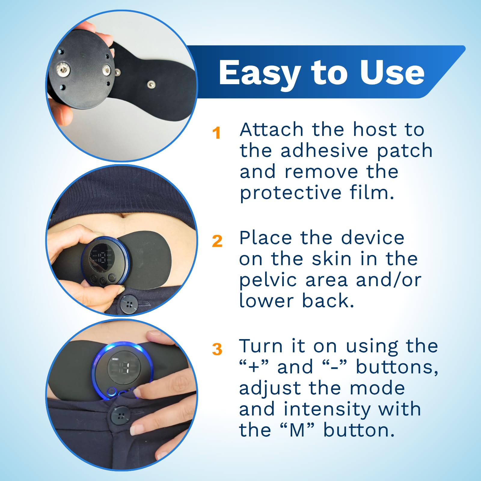 CoreeLab ESPF Massager with eight modes and nineteen intensity levels for customization
