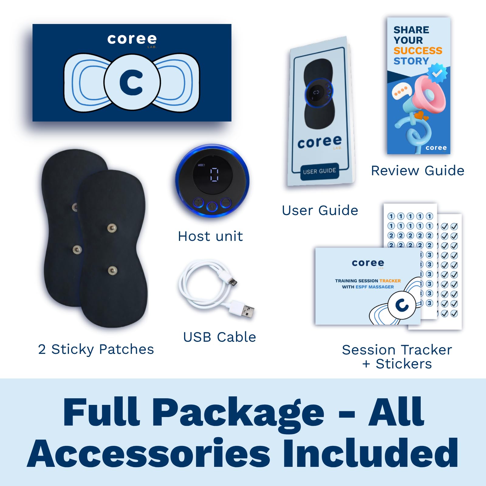 CoreeLab ESPF Massager wireless compact design worn under clothing
