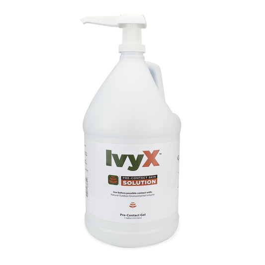 CoreTex Ivy X bottle front view for quick pre-exposure protection against poison plants.