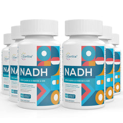 Corllia NADH CoQ10 D-Ribose bottle close-up for daytime energy