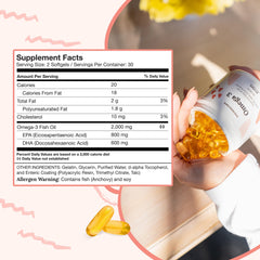 CorneaCare softgels being swallowed easily after a meal.