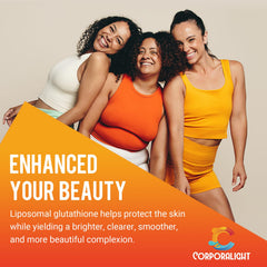 CORPORALIGHT glow-inspired skin imagery from daily use