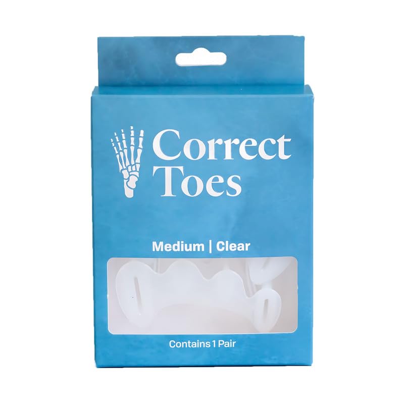 Correct Toes podiatrist-designed toe alignment aid for ongoing foot care