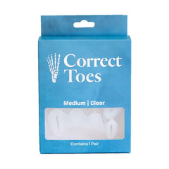 Correct Toes podiatrist-designed toe alignment aid for ongoing foot care