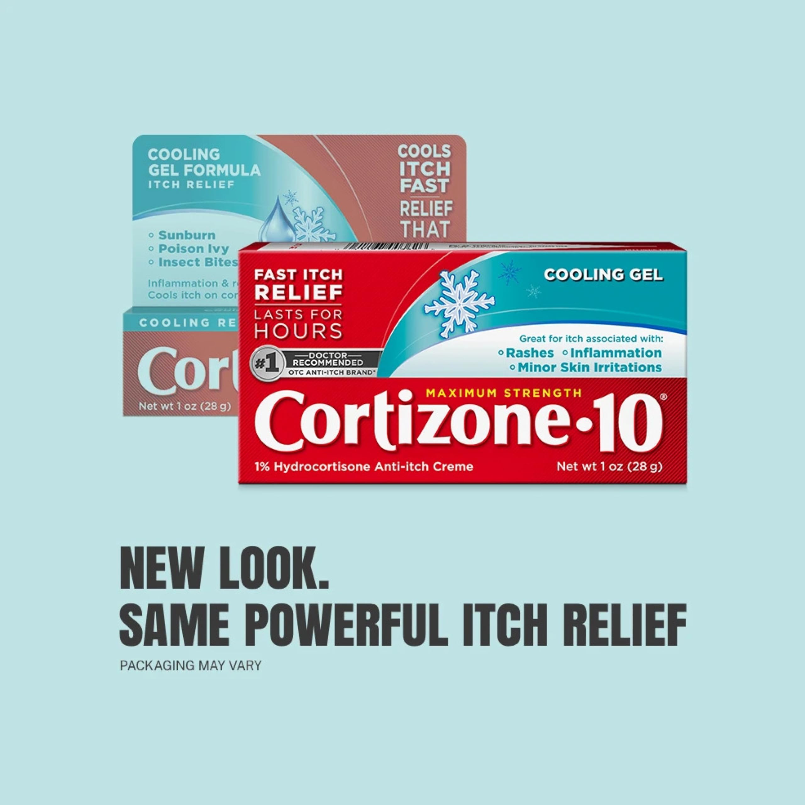 Cortizone-10 cooling effect on skin after application
