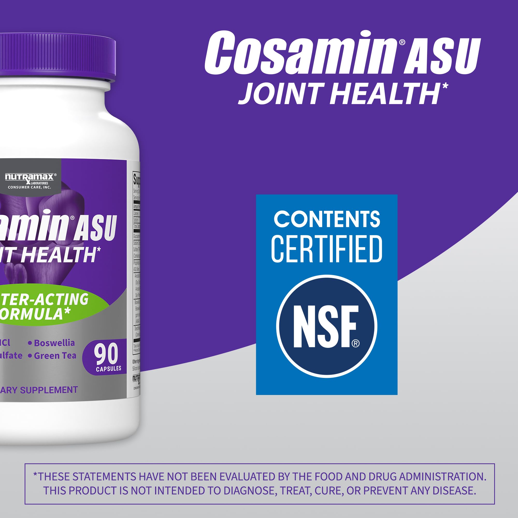 Cosamin ASU packaging box displayed for purchase.