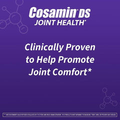 Cosamin DS capsules in bottle illustrate easy daily dosing.