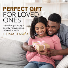 Cosmetasa gift packaging ready for a skincare gift.