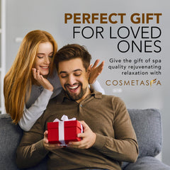 Cosmetasa treatment routine setup for at-home spa sessions.