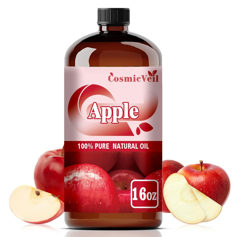 CosmicVeil Apple Fresh bottle 16oz for diffusers and DIY projects.