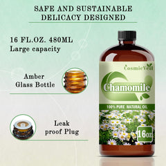 CosmicVeil Chamomile oil in gift box ideal for gifting on special occasions.