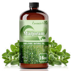 CosmicVeil Marjoram oil 16oz bottle for versatile home use.