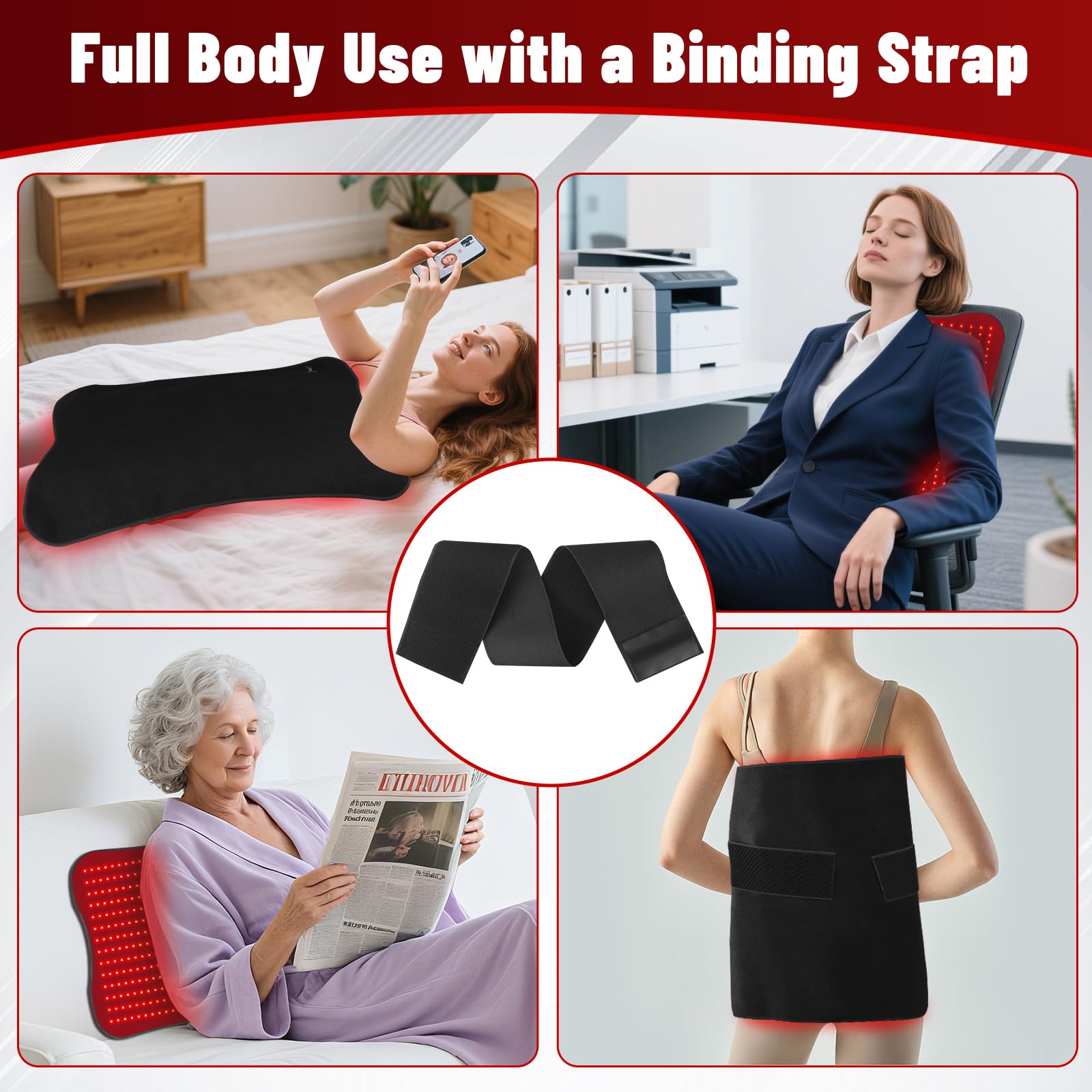 Cosnyu mat featuring pulse mode options for customizable sessions.